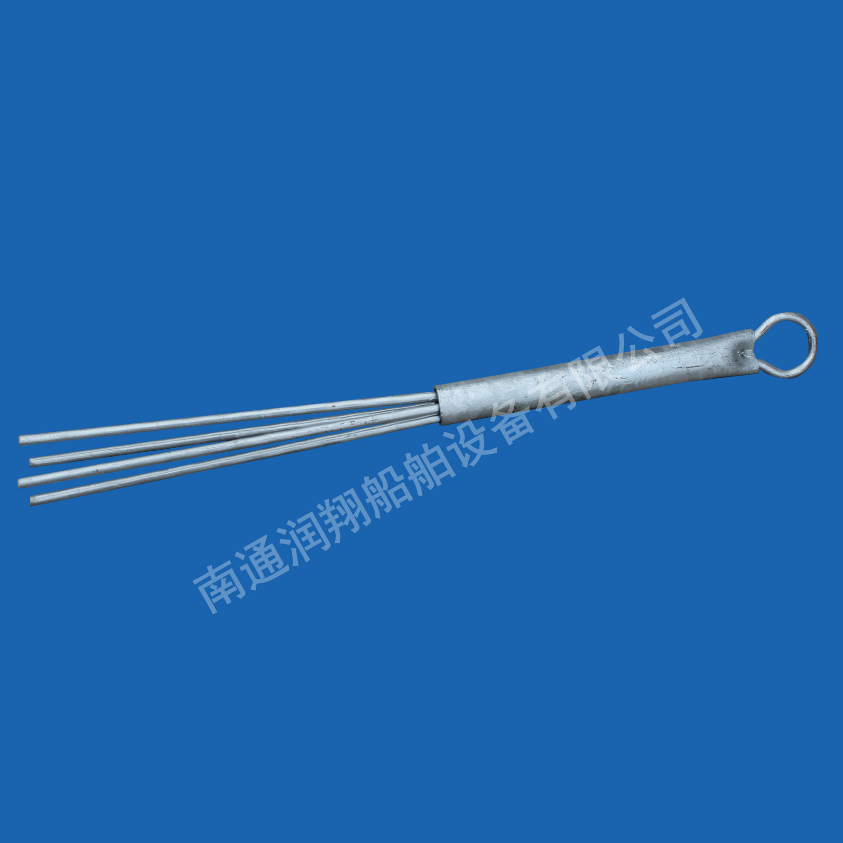 Steel pipe four claw anchor A
